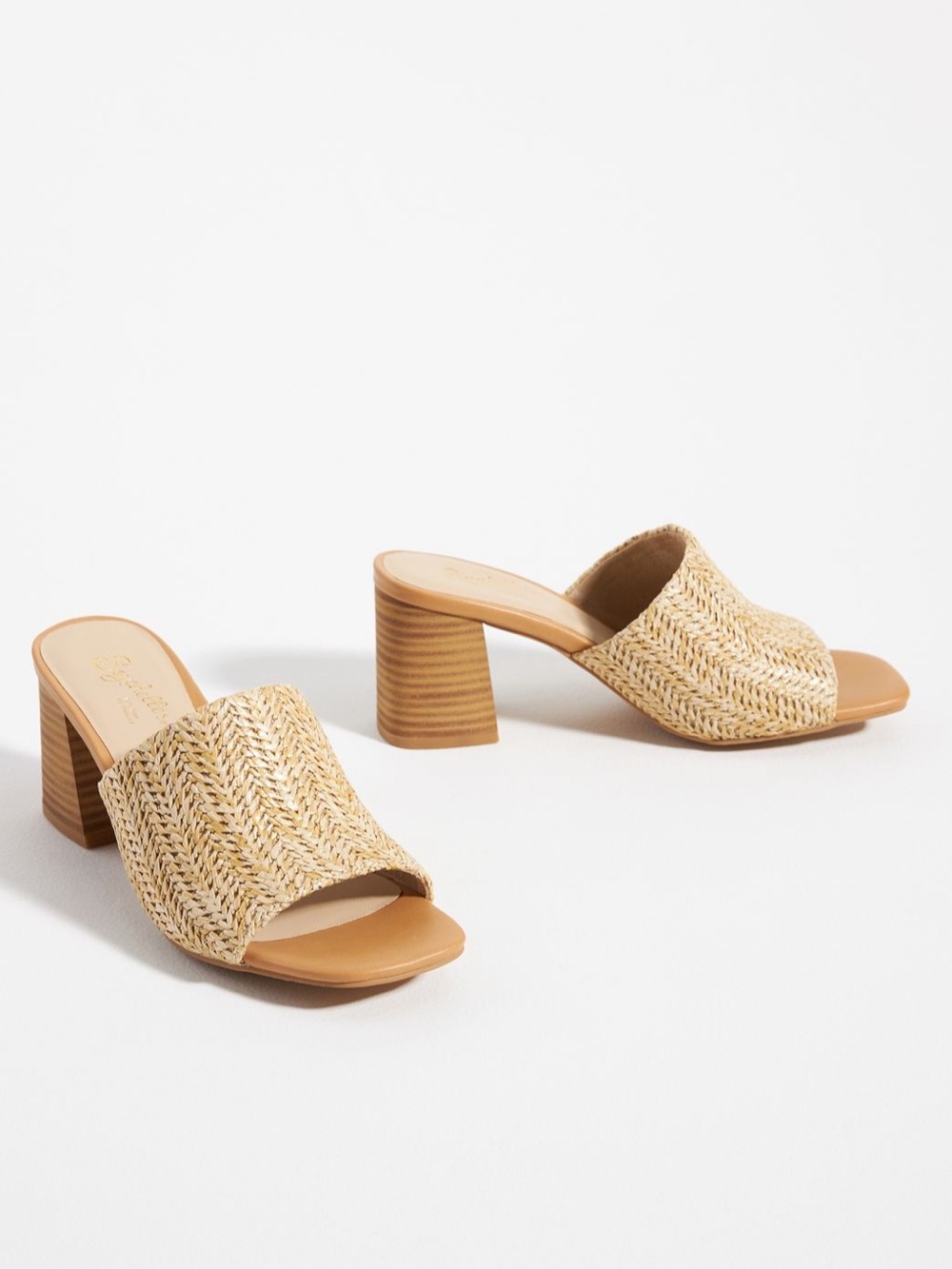 SEYCHELLES Adapt Heels Raffia
